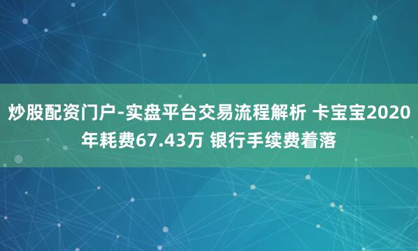 炒股配资门户-实盘平台交易流程解析 卡宝宝2020年耗费67.43万 银行手续费着落